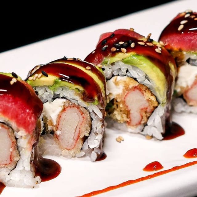 Spicy Chamuco Sushi.