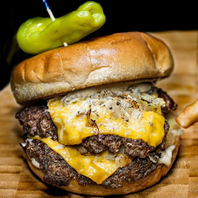 Grass-Fed ORGANIC - Cheese SMASHBURGER.