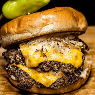 Organic Grass-Fed Cheese Smashburger